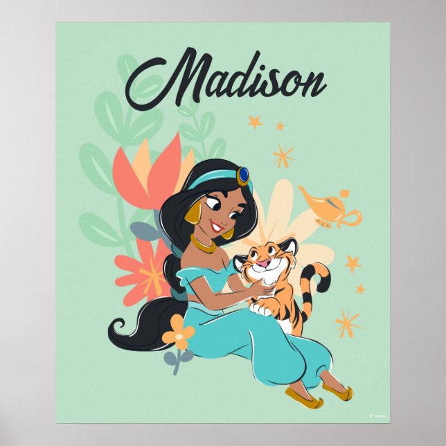 Princess Jasmine & Rajah - Magical Moments Poster (Front)