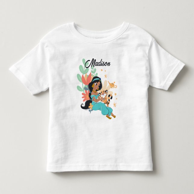 Princess Jasmine & Rajah - Magical Moments Toddler T-shirt (Front)