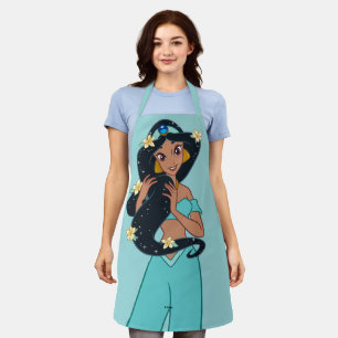 Princess Jasmine - Sparkling Hair & Blossoms Apron