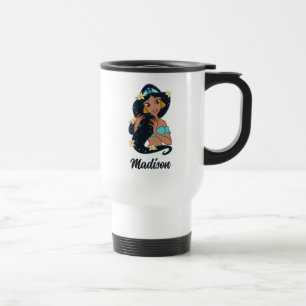 Princess Jasmine - Sparkling Hair & Blossoms Travel Mug