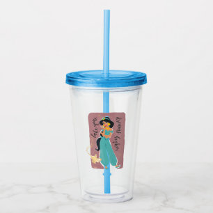 Princess Jasmine - Take Your Dreams Higher Acrylic Tumbler