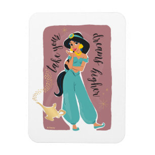 Princess Jasmine - Take Your Dreams Higher Magnet