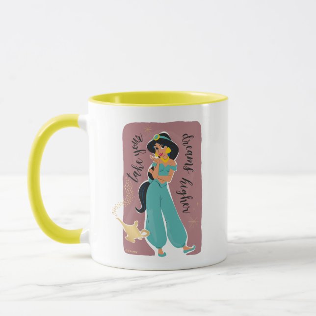 Princess Jasmine - Take Your Dreams Higher Mug (Left)