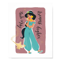 Princess Jasmine - Take Your Dreams Higher Poster