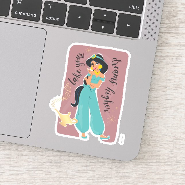 Princess Jasmine - Take Your Dreams Higher Sticker (Detail)