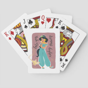 Princess Jasmine - Take Your Dreams Playing Cards