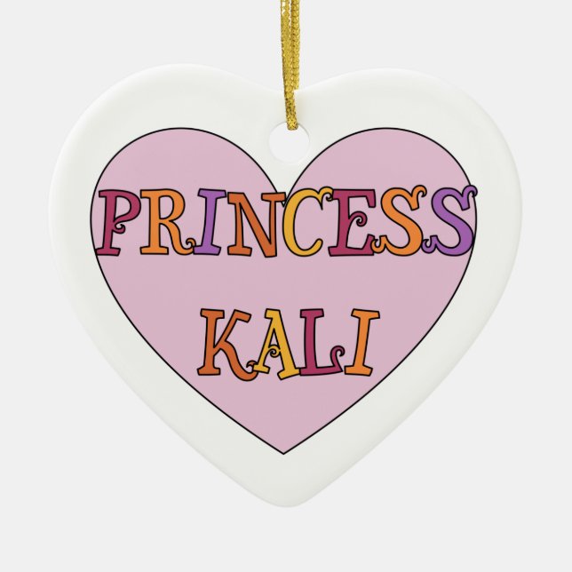 Princess Kali Ornament (Front)