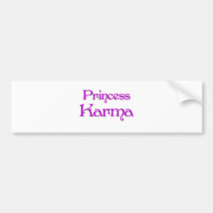 Princess Karma Bumper Sticker