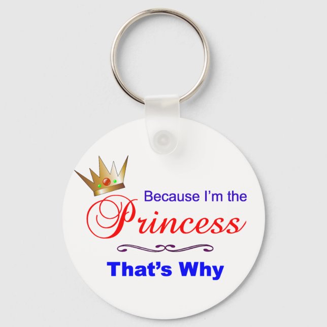Princess Keychain (Front)