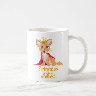 Princess Kitten Coffee Mug