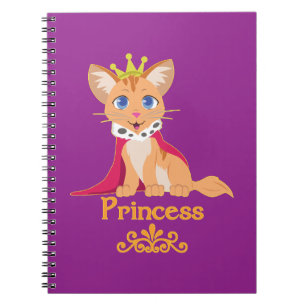 Princess Kitten Notebook