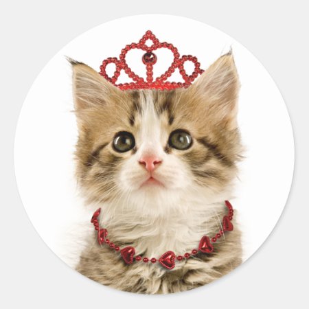 Princess Kitten Stickers