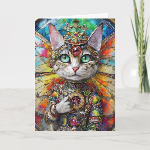 Princess Kitty Cat of the Butterfly Wing Brigade Card