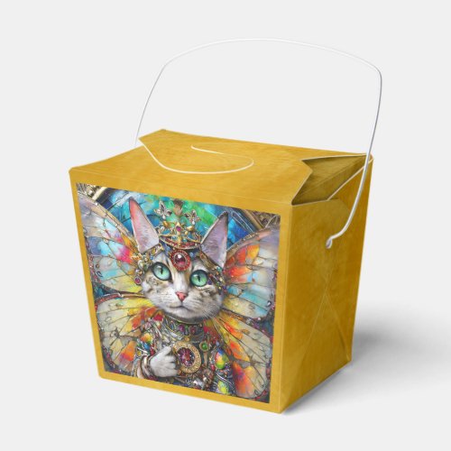 Princess Kitty Cat of the Butterfly Wing Brigade Favor Boxes