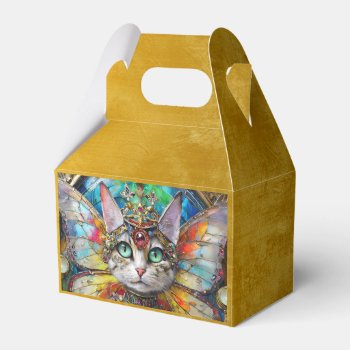 Princess Kitty Cat Of The Butterfly Wing Brigade Favor Boxes by leehillerloveadvice at Zazzle
