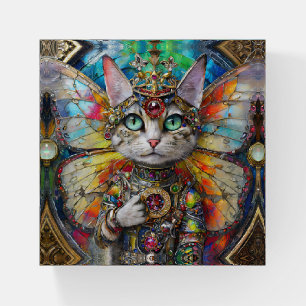 Princess Kitty Cat of the Butterfly Wing Brigade Paperweight