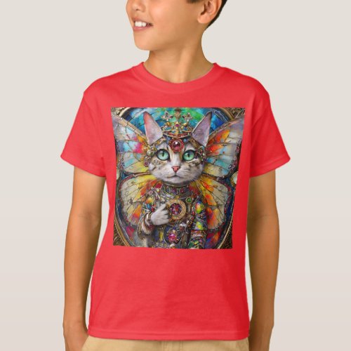 Princess Kitty Cat of the Butterfly Wing Brigade T_Shirt