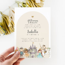 Princess Knight Birthday Invitation