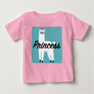 Princess Lama Design - Baby Fine Jersey T-Shirt