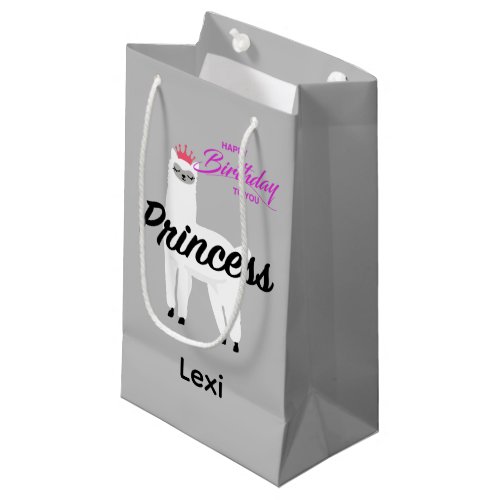 Princess Lama Design _ Gift Bag _ Small