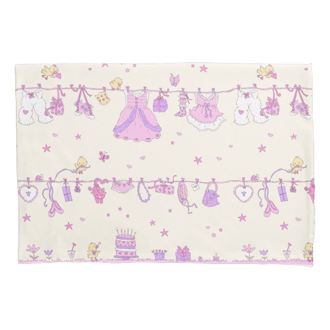 Princess Laundry Pillow Case (Front)