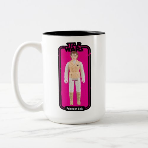 Princess Leia  Action Figure Two_Tone Coffee Mug