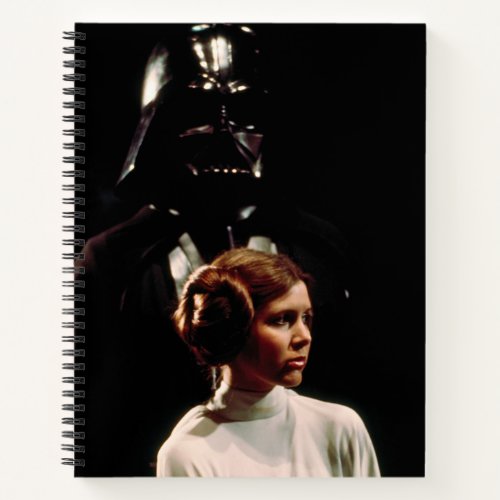 Princess Leia and Darth Vader Photo Notebook