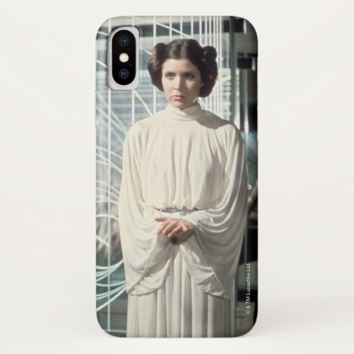 Princess Leia as Senator Film Still iPhone X Case