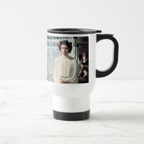 Princess Leia as Senator Film Still Travel Mug