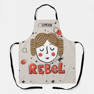 Princess Leia Doodle Apron