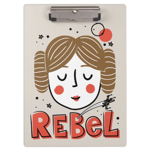 Princess Leia Doodle Clipboard