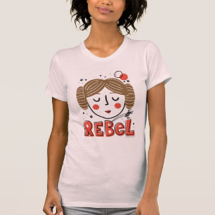 Princess Leia Doodle T-Shirt