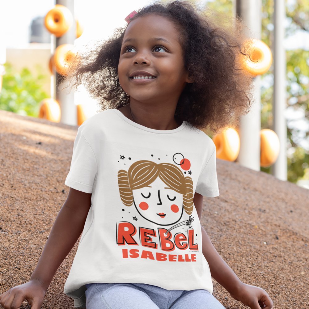 Discover Princess Leia Doodle Personalized T-Shirt