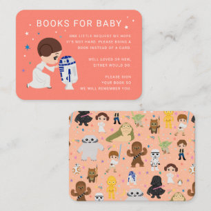 Princess Leia   Little Rebel Baby Shower Enclosure Card
