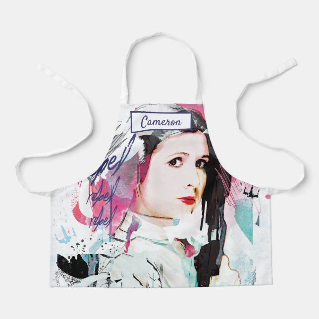 Princess Leia | Rebel Collage Apron (Front)