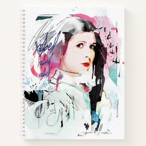 Princess Leia  Rebel Collage Notebook