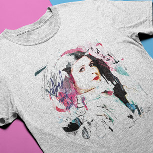 Princess Leia   Rebel Collage T-Shirt