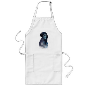 Princess Leia   Space Silhouette Long Apron