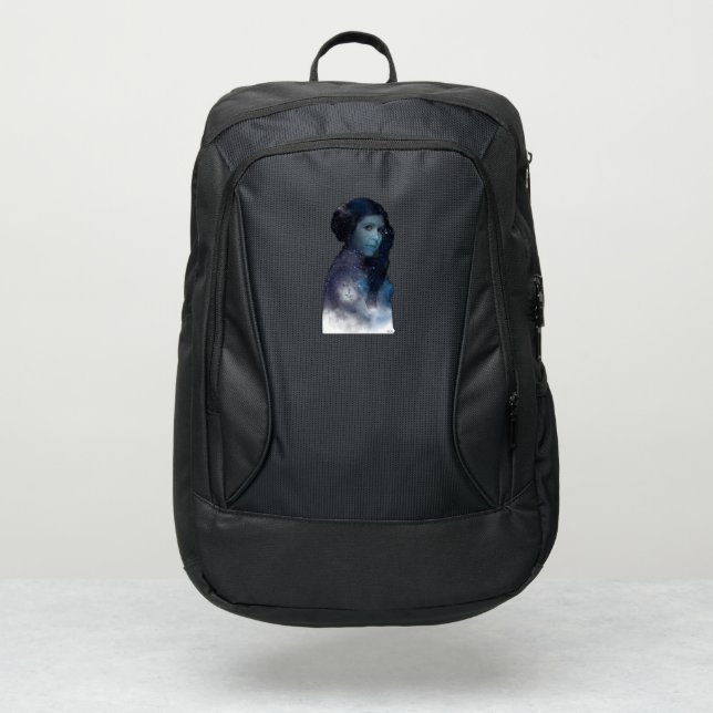Princess Leia | Space Silhouette Port Authority® Backpack (Front)