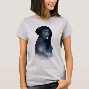 Princess Leia   Space Silhouette T-Shirt
