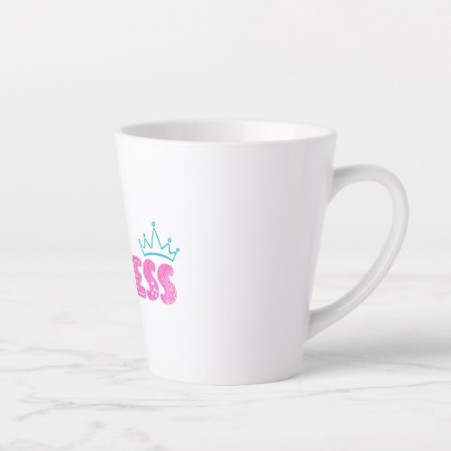 Princess _ Lettering Latte Mug