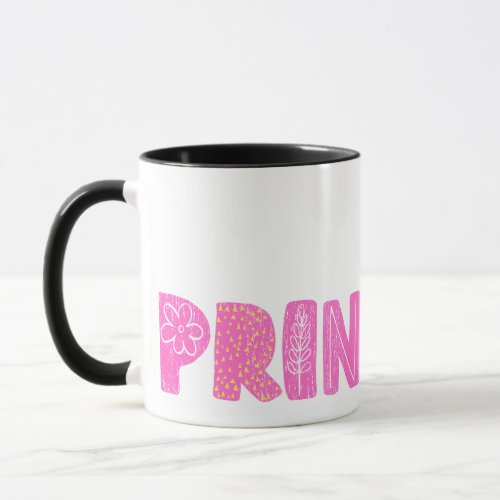 Princess _ Lettering Mug