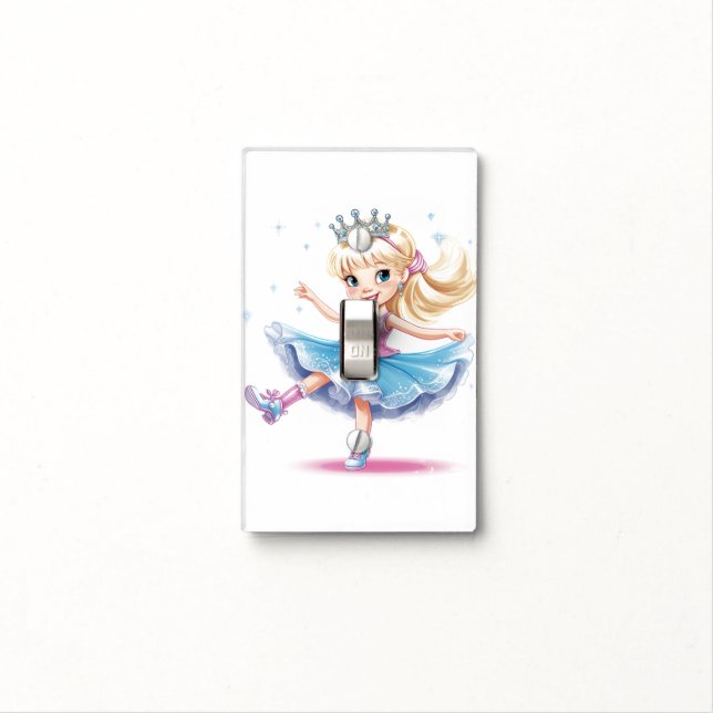 Princess Light Switch Cover (In Situ)