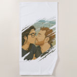 Princess love beach towel