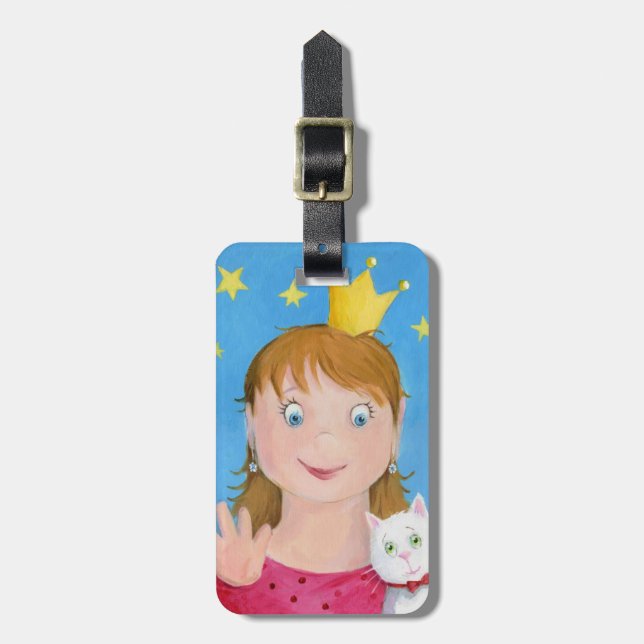 Princess Luggage Tag (Front Vertical)