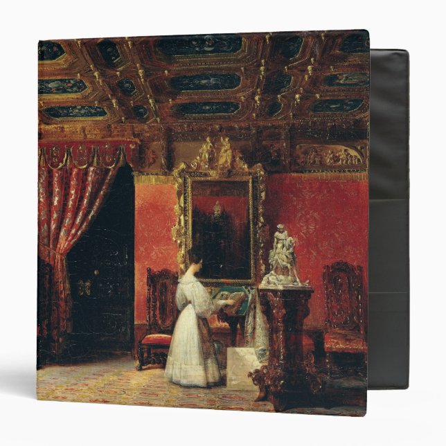 Princess Marie d'Orleans  in her Gothic Studio Binder (Front/Inside)