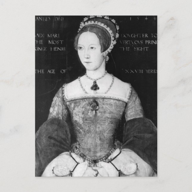 Princess Mary Tudor Postcard (Front)