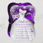 Princess Masquerade Sweet 16 Purple Silver Party