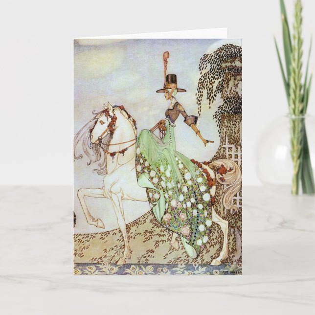 Princess Minon-Minette Art by Kay Nielsen Card (Front)