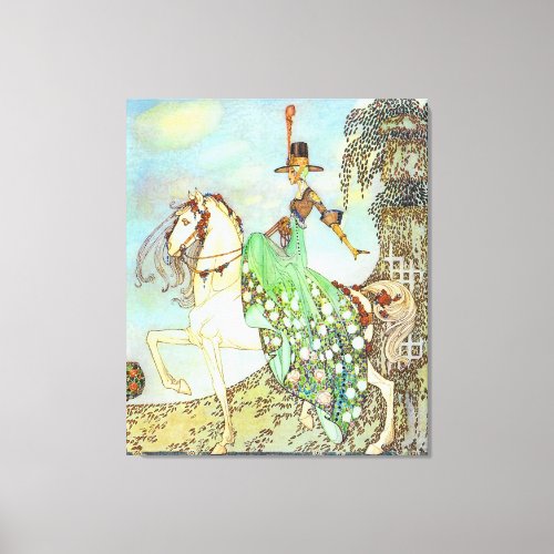 Princess Minon Minette Kay Nielsen Fine Art Canvas Print